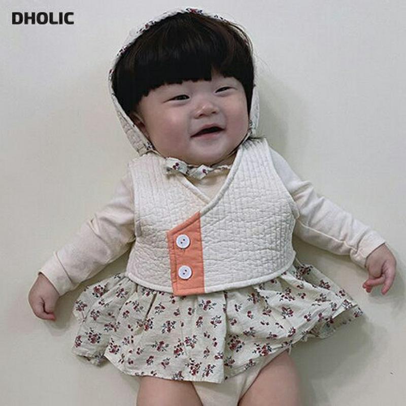 【キッズ20%OFF】韓服スカートブルマパンツ上下SET(ピンク)・u06294 キッズ【0~2才】【set】【セット 上下 s