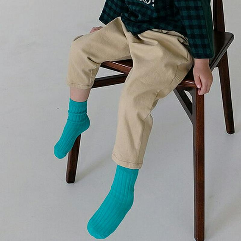 【キッズ20%OFF】裏起毛ポケットパンツ・u08306 キッズ【3~8才】【pt】【パンツ ズオン ボトムス 裏起毛 単色 無