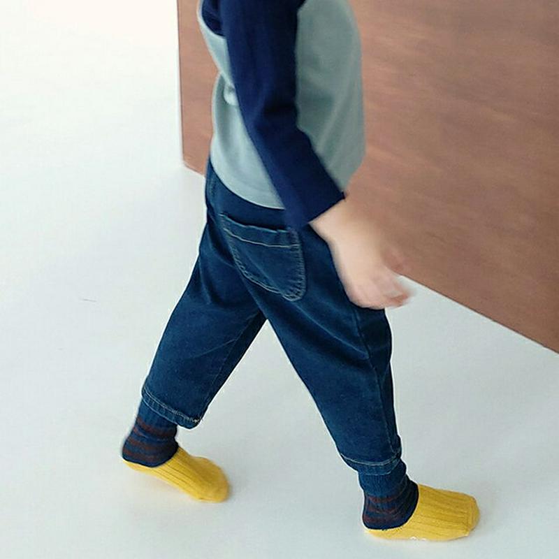 【キッズ20%OFF】裏起毛ポケットデニムパンツ・u08321 キッズ【3~8才】【pt】【デニム パンツ ズボン ロングパンツ