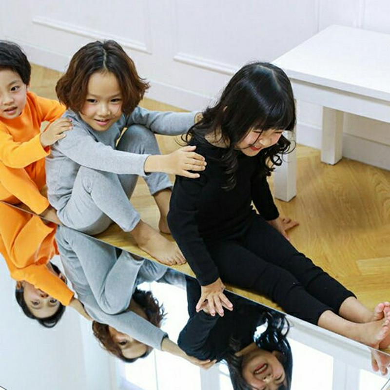 【キッズ30%OFF】ベーシックインナー上下SET・u08249 キッズ【3~8才】【set】【セットアップ setup トップス 長袖 パンツ ズボン ベーシック 単色 無地 シンプル カジュアル ラフ 女の子 男の子 秋 冬 韓国 韓国子供服 子供 こども 子供服 こども服】【KIDS】