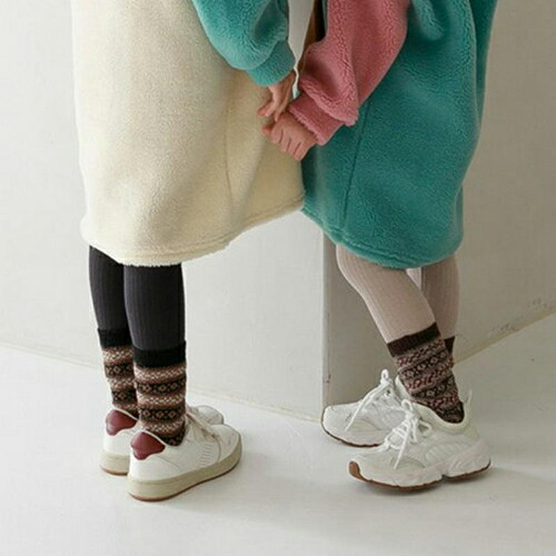 【キッズ20%OFF】裏起毛テクスチャーレギンス・u08270 キッズ【3~8才】【pt】【レギンス パンツ ズボン 裏起毛 単