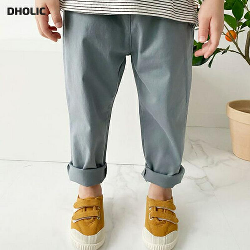 ウエストストレッチパンツ・p008106 キッズ【3~8才】【pt】【パンツ ズボン ロングパンツ 長ズボン 単色 無地 シンプル ベーシック カジュアル 女の子 男の子 春 秋 韓国 韓国子供服 子供 こども 子供服 こども服】【KIDS】