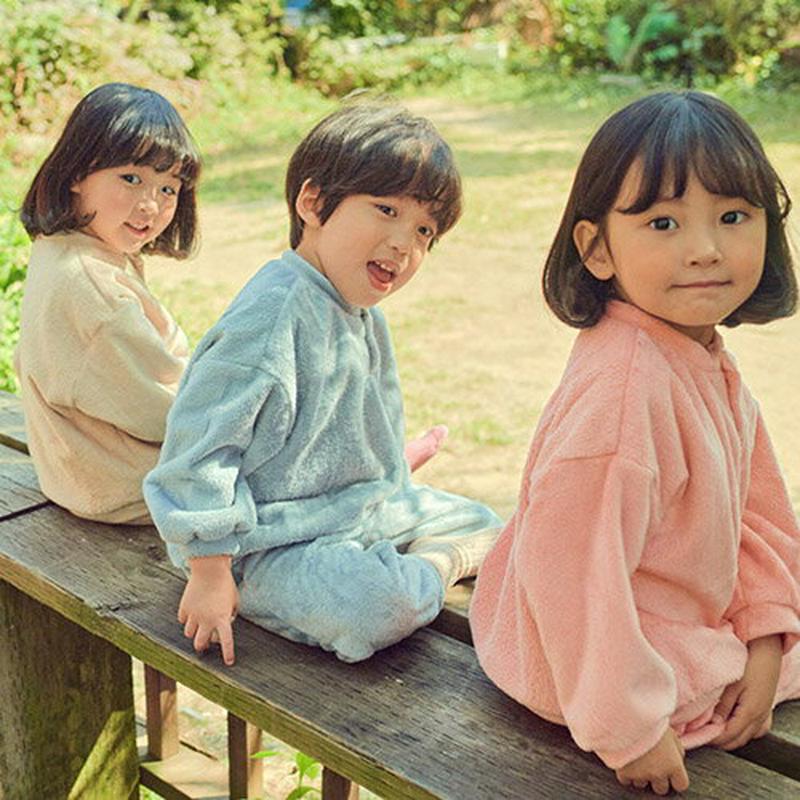 【キッズ20%OFF】ソフトタッチ上下SET・u08228 キッズ【3~8才】【set】【セットアップ setup ソフト 上下