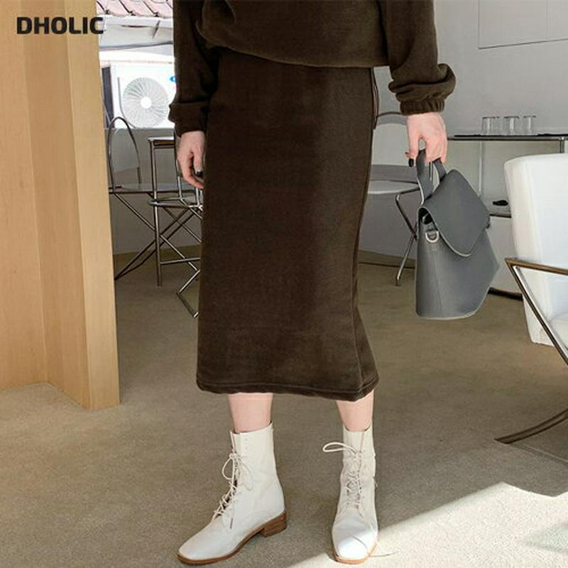 【新作10%OFF】ソフトスカート・全5色・64888 レディース【sk】【韓国 ファッション ボトムス スカート ロング丈 ロ
