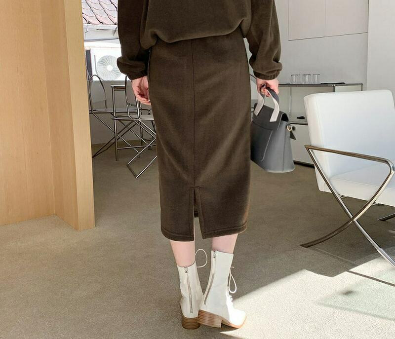 【新作10%OFF】ソフトスカート・全5色・64888 レディース【sk】【韓国 ファッション ボトムス スカート ロング丈 ロ