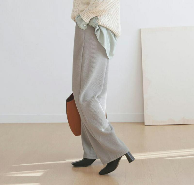 【新作10%OFF】ウエストストレッチパンツ・全3色・t61003 レディース【pt】【韓国 ファッション ボトムス ズボン パ