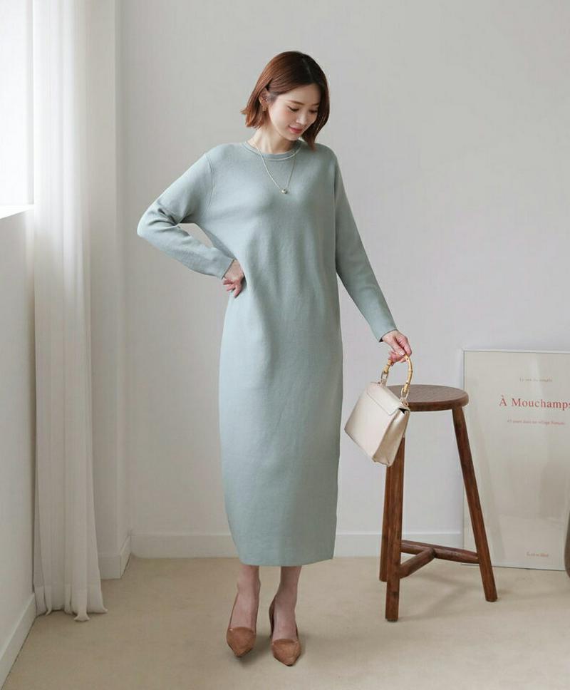 【新作10%OFF】ニットワンピース・全5色・b60949 レディース【ops】【韓国 ファッション ワンピース ロングワンピー