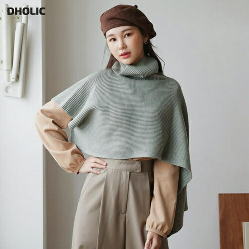 【新作10%OFF】アンバランスニット・全5色・b60951 レディース【tops】【韓国 ファッション トップス ニット ニッ