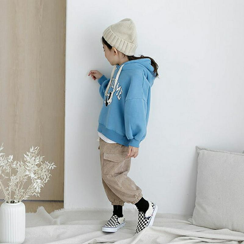 【キッズ20%OFF】裏起毛コーデュロイジョガーパンツ・u08449 キッズ【3~8才】【pt】【パンツ ズボン ロングパンツ 