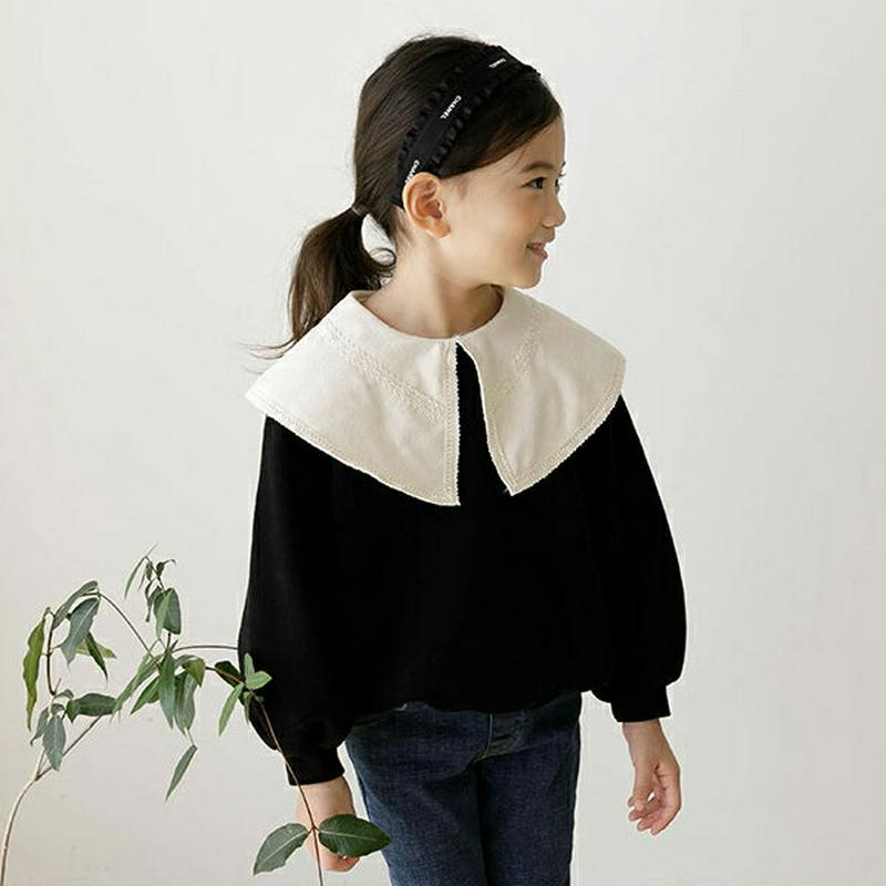 【キッズ20%OFF】裏起毛ワイド配色カラースウェット・u08431 キッズ【3~8才】【tops】【トップス スウェット トレ