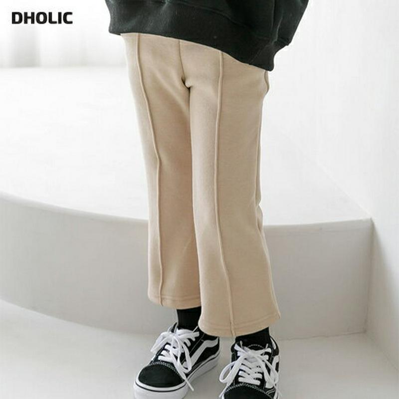 【キッズ20%OFF】ファーライニングセンターラインパンツ・u08436 キッズ【3~8才】【pt】【パンツ ズボン ロングパン