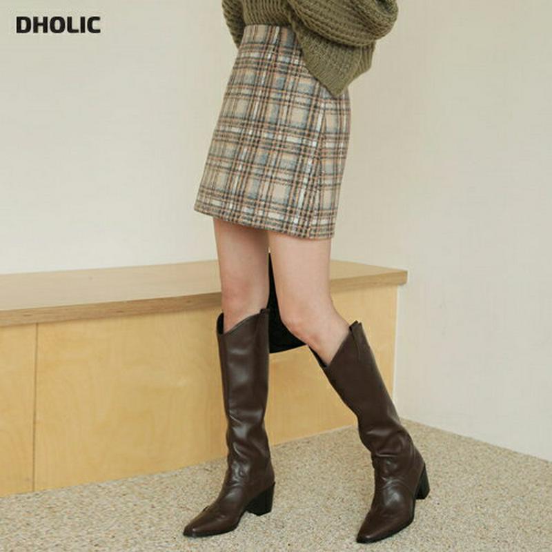 【新作10%OFF】ソフトチェックミニスカート・全2色・b64425 レディース 【sk】【韓国 ファッション ボトムス スカー