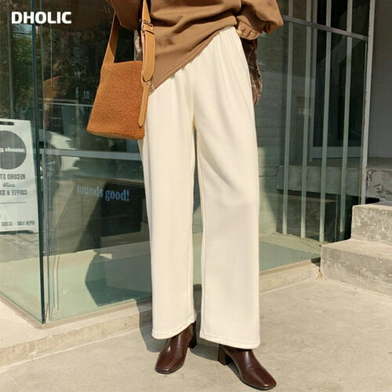 【新作10%OFF】リブドロストワイドパンツ・全4色・b64976 レディース【pt】【パンツ ズボン ロングパンツ ワイド ワ