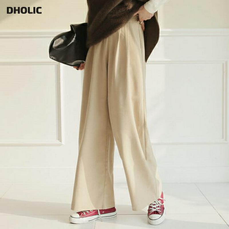 【新作10%OFF】ツータックワイドスラックス・全2色・t64974 レディース【pt】【スラックス パンツ ズボン ロングパン