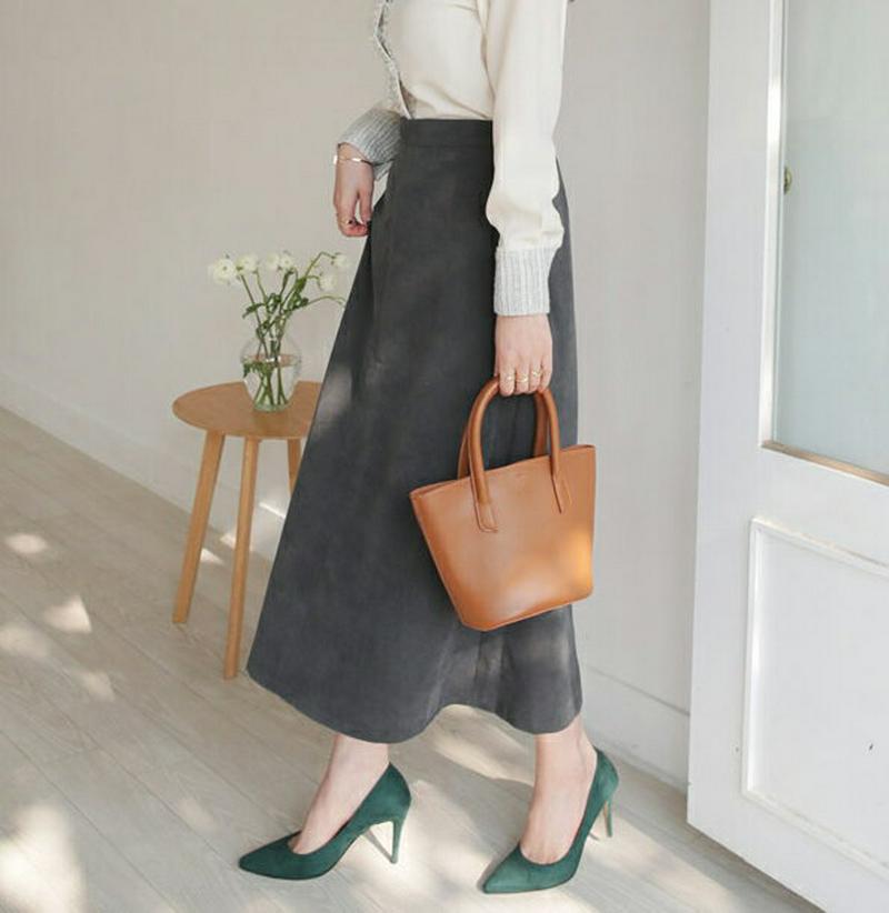 【新作10%OFF】ウエストゴムフレアスカート・全4色・t64980 レディース【sk】【スカート ロング ロングスカート フレ