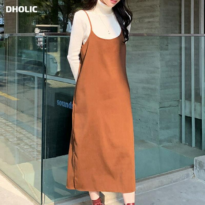 【新作10%OFF】ラウンドキャミワンピース・全3色・t64969 レディース【ops】【ワンピース ロング ロングワンピース 