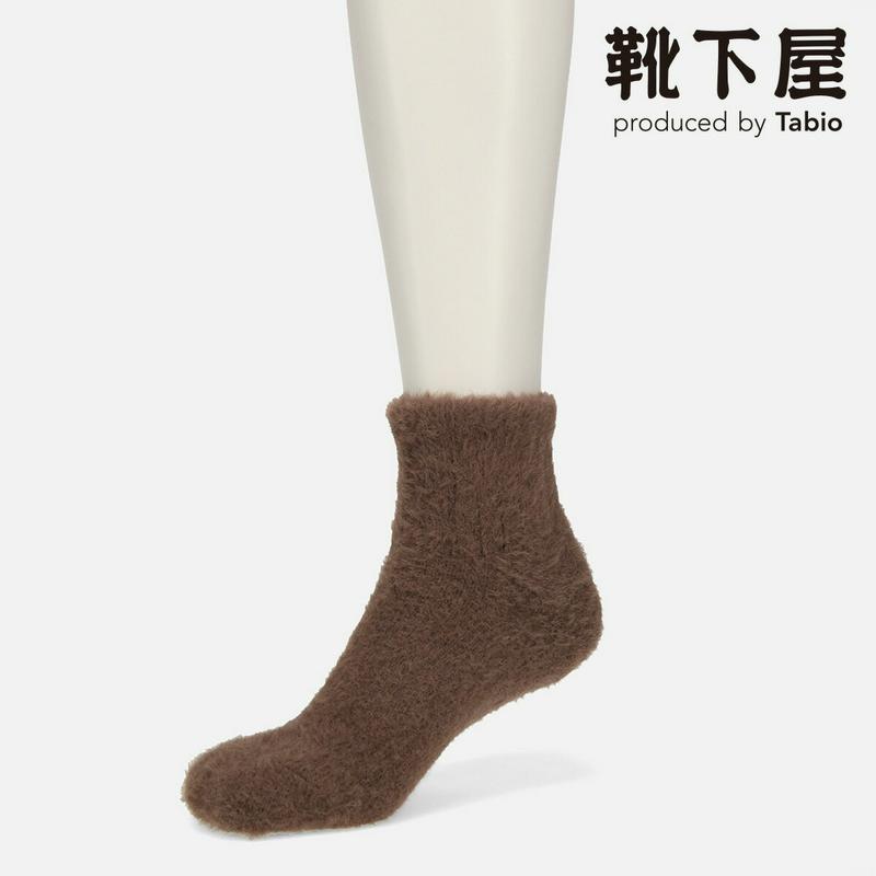 【全品送料無料★〜11/11 23:59迄】【あす楽】【Tabio】 ミンクモールショートソックス / 靴下屋 靴下 タビオ く
