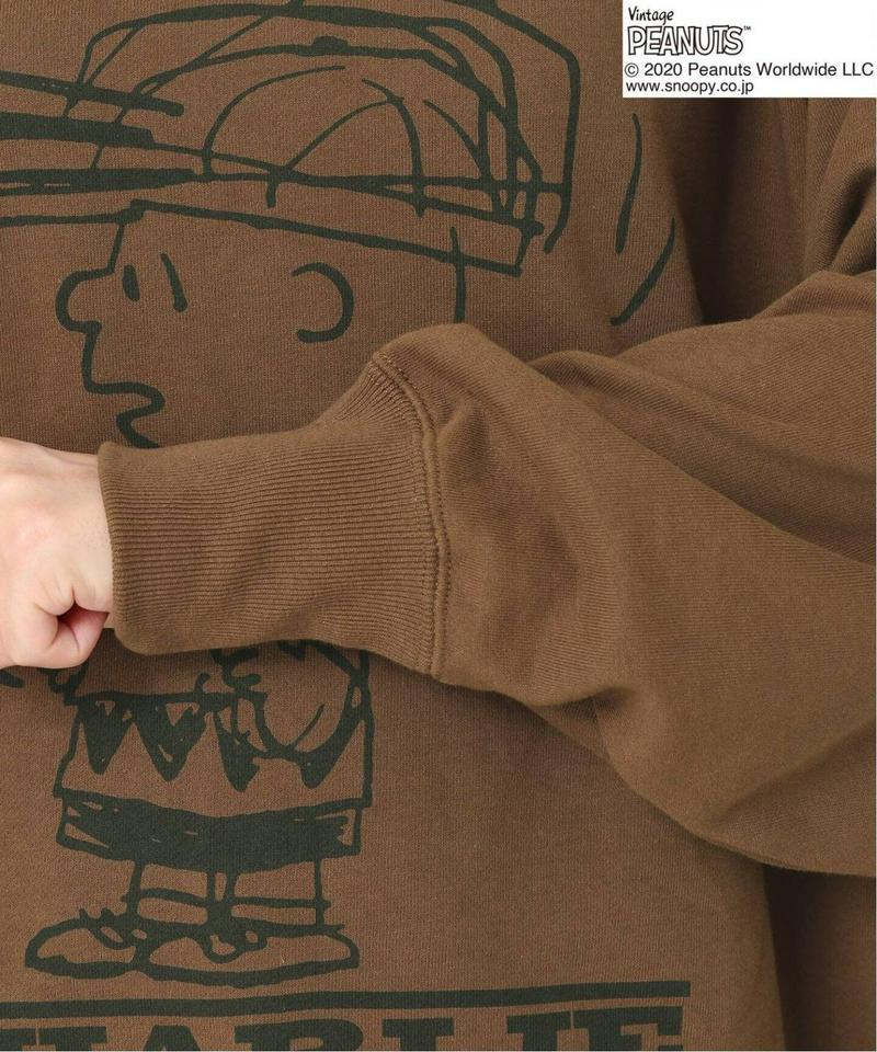 《追加》【PEANUTS】 SNOOPY スリットスウェット◆（JOURNAL STANDARD relume）