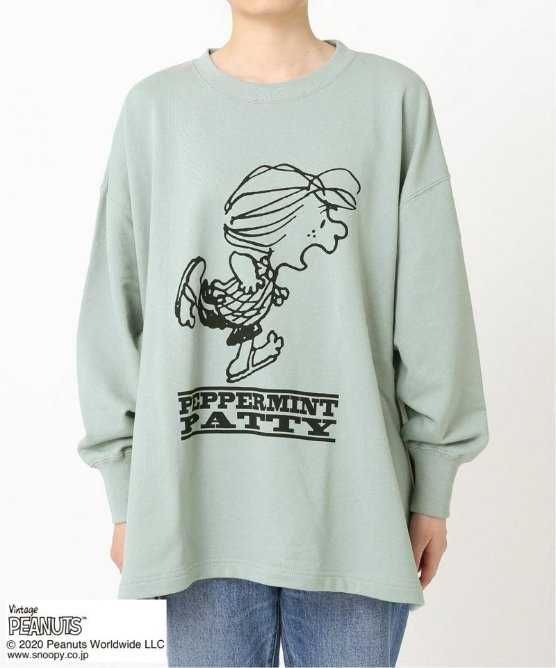 《追加》【PEANUTS】 SNOOPY スリットスウェット◆（JOURNAL STANDARD relume）
