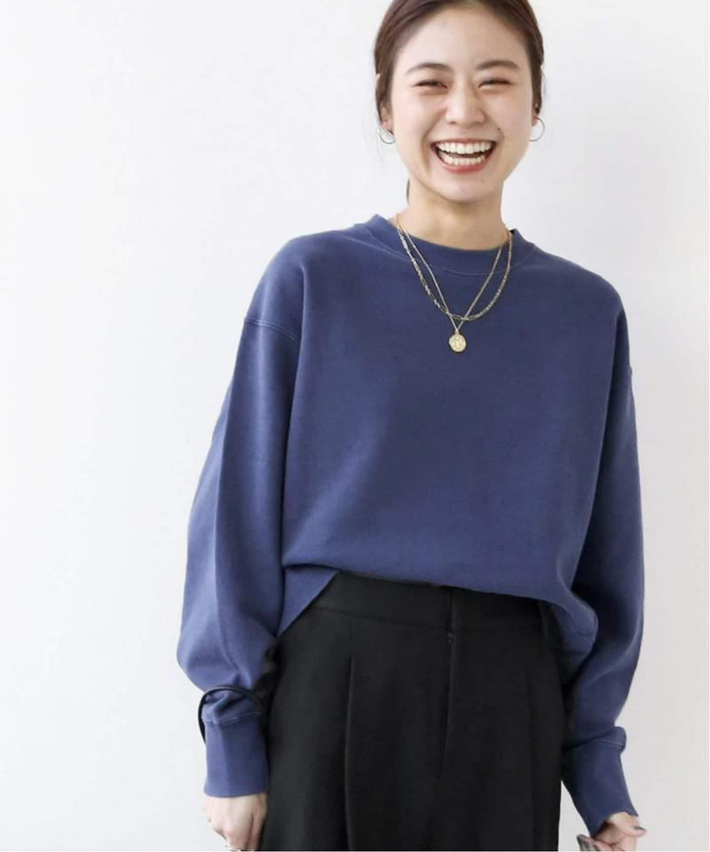 ピグメントクルーネッククロップドプルオーバー◆（JOURNAL STANDARD relume）
