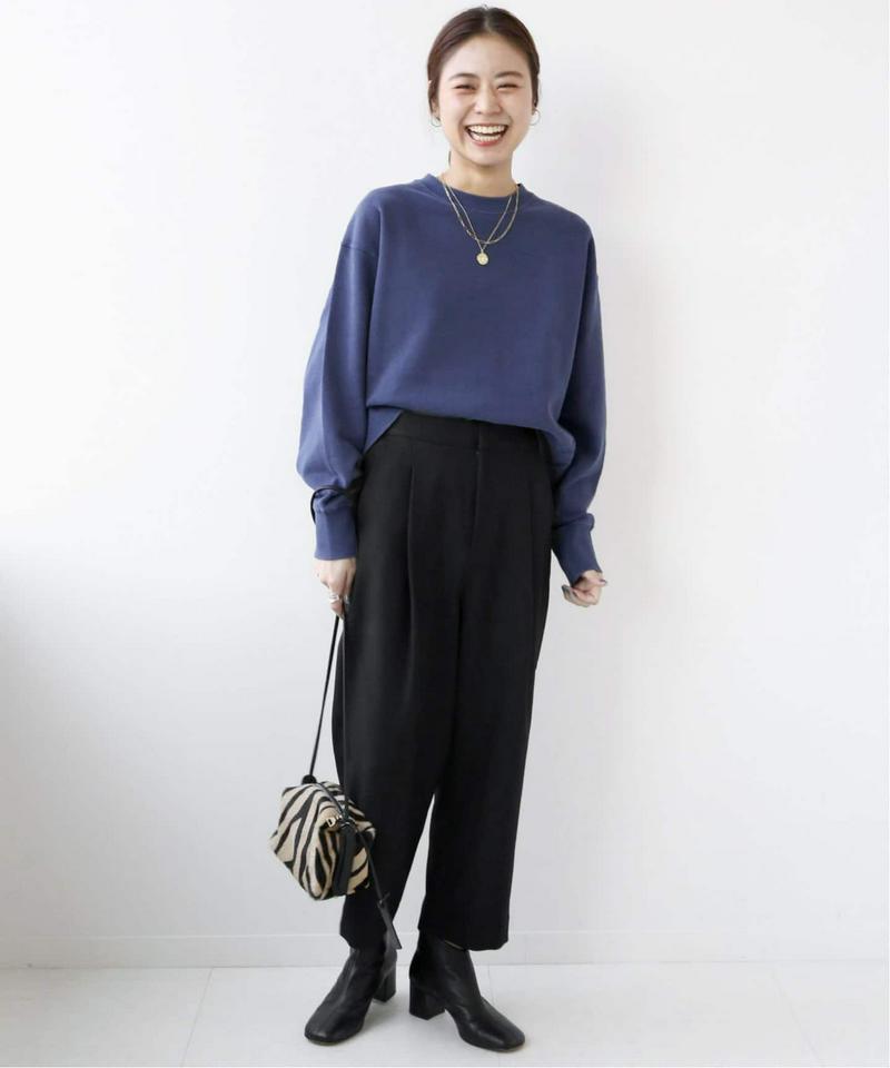 ピグメントクルーネッククロップドプルオーバー◆（JOURNAL STANDARD relume）