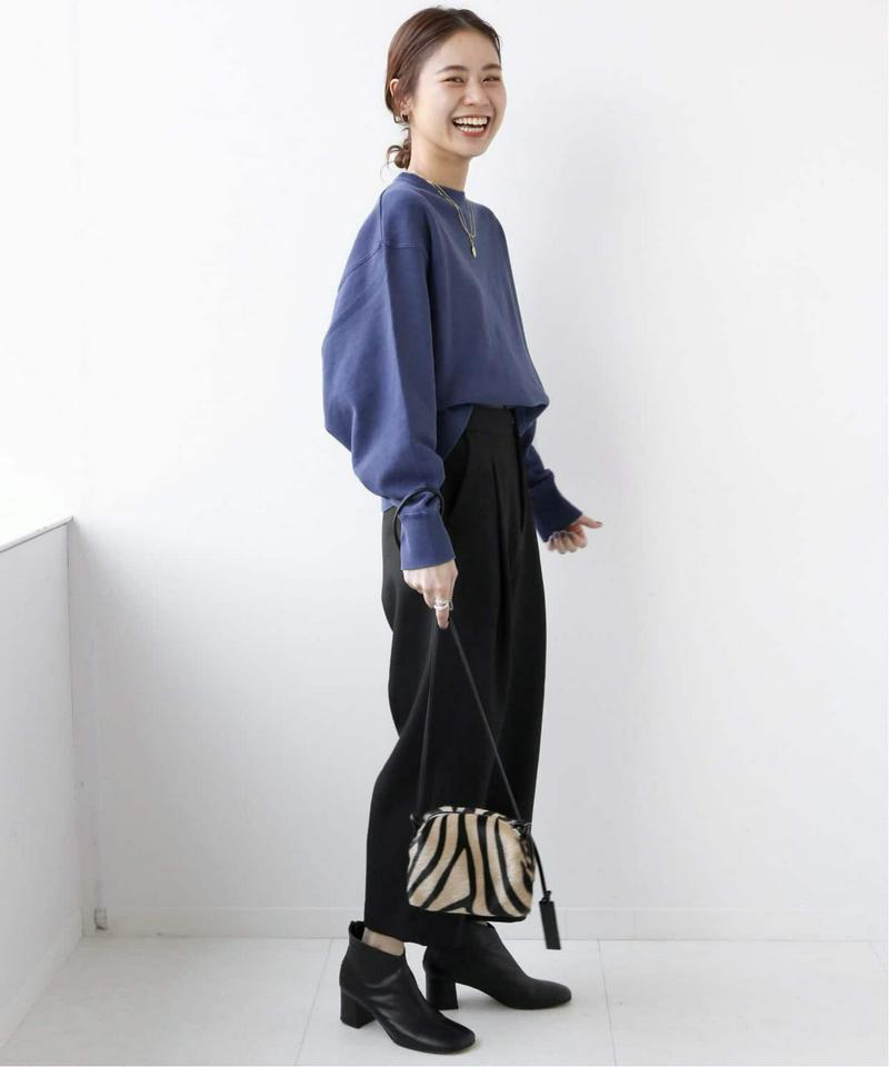ピグメントクルーネッククロップドプルオーバー◆（JOURNAL STANDARD relume）
