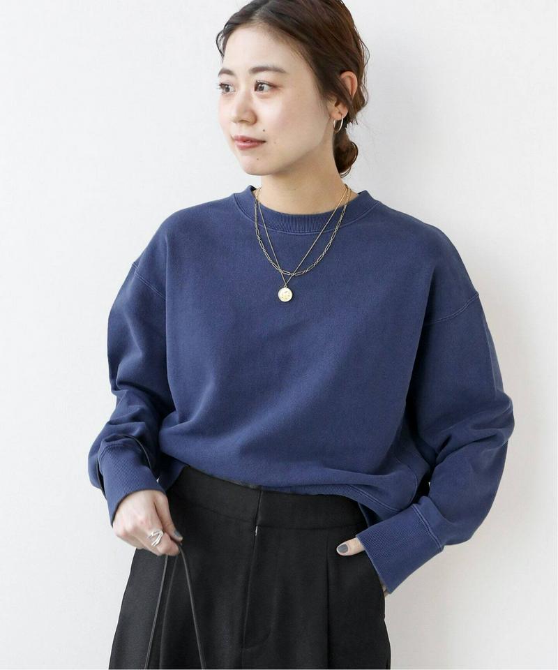 ピグメントクルーネッククロップドプルオーバー◆（JOURNAL STANDARD relume）