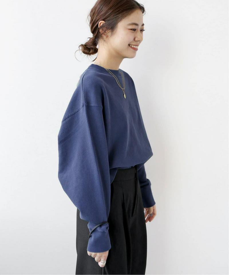 ピグメントクルーネッククロップドプルオーバー◆（JOURNAL STANDARD relume）