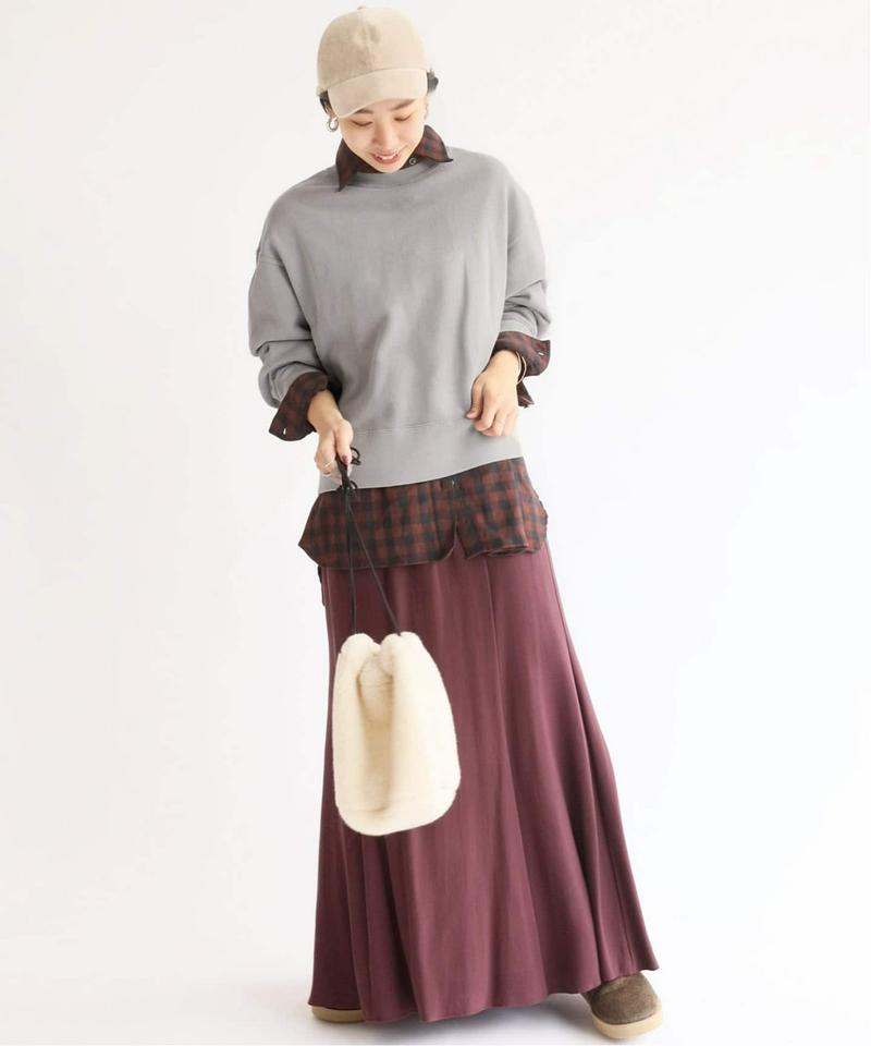 ピグメントクルーネッククロップドプルオーバー◆（JOURNAL STANDARD relume）