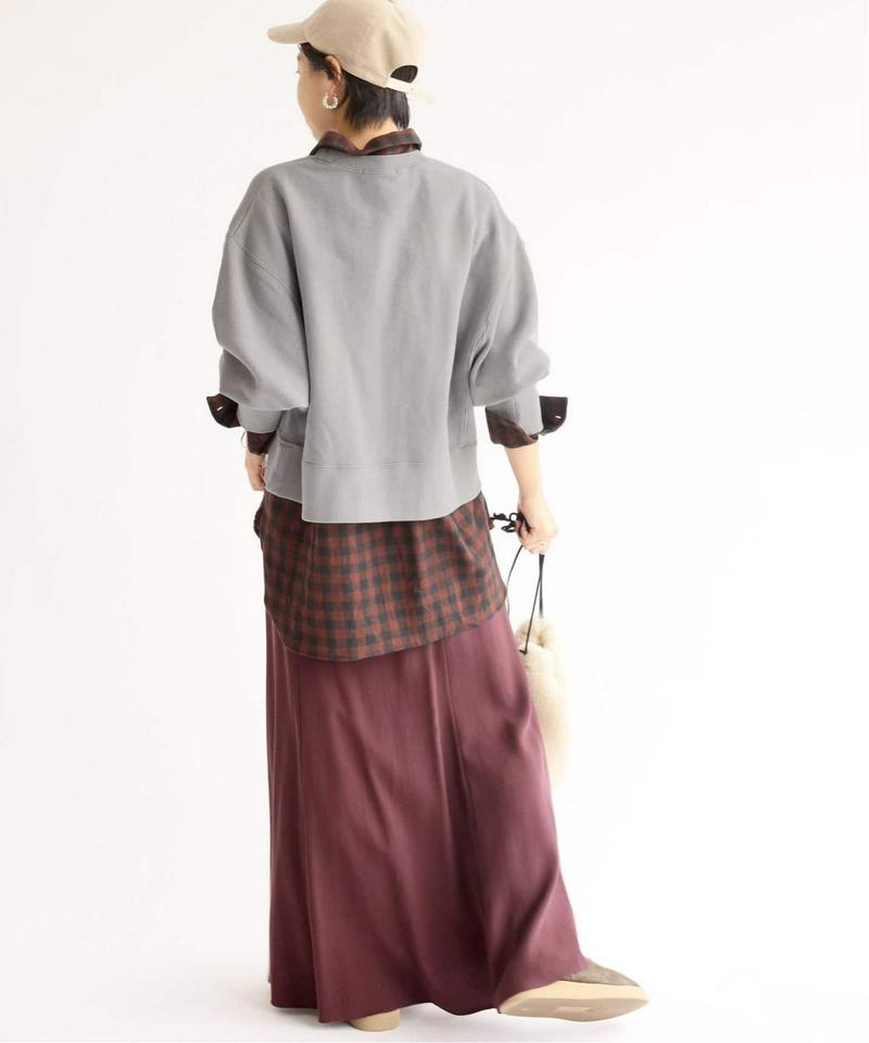 ピグメントクルーネッククロップドプルオーバー◆（JOURNAL STANDARD relume）