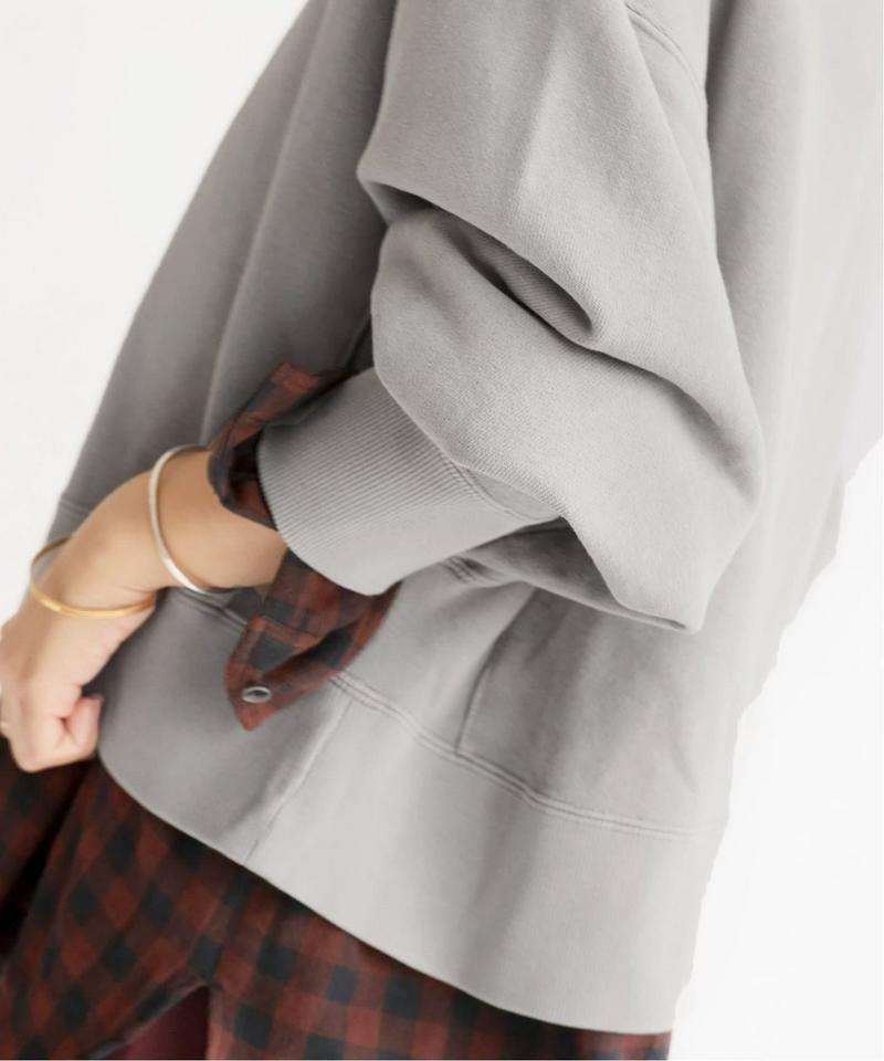 ピグメントクルーネッククロップドプルオーバー◆（JOURNAL STANDARD relume）