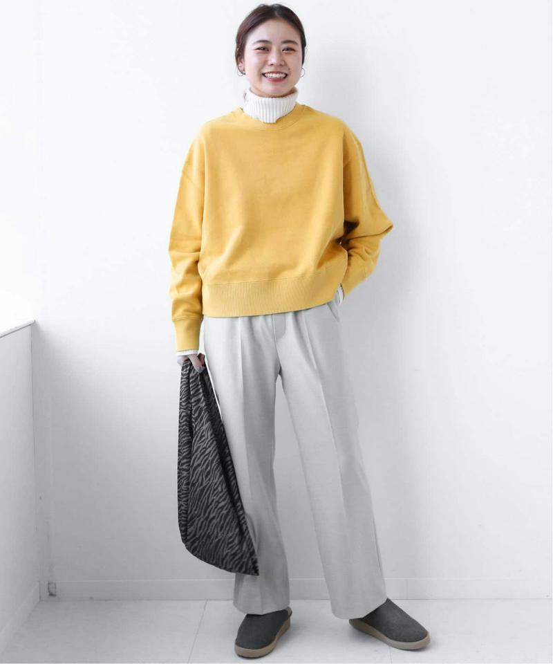 ピグメントクルーネッククロップドプルオーバー◆（JOURNAL STANDARD relume）