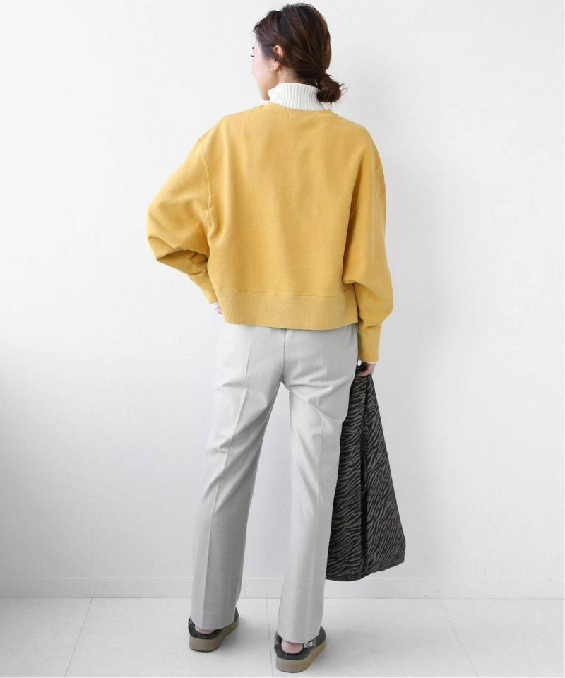 ピグメントクルーネッククロップドプルオーバー◆（JOURNAL STANDARD relume）