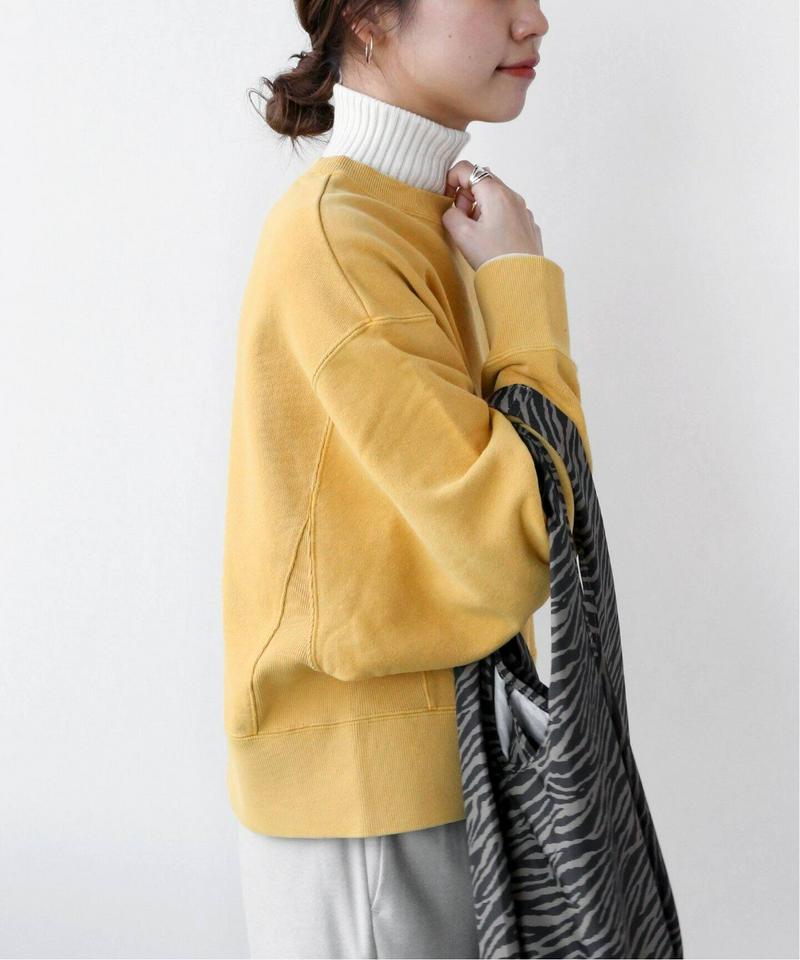ピグメントクルーネッククロップドプルオーバー◆（JOURNAL STANDARD relume）