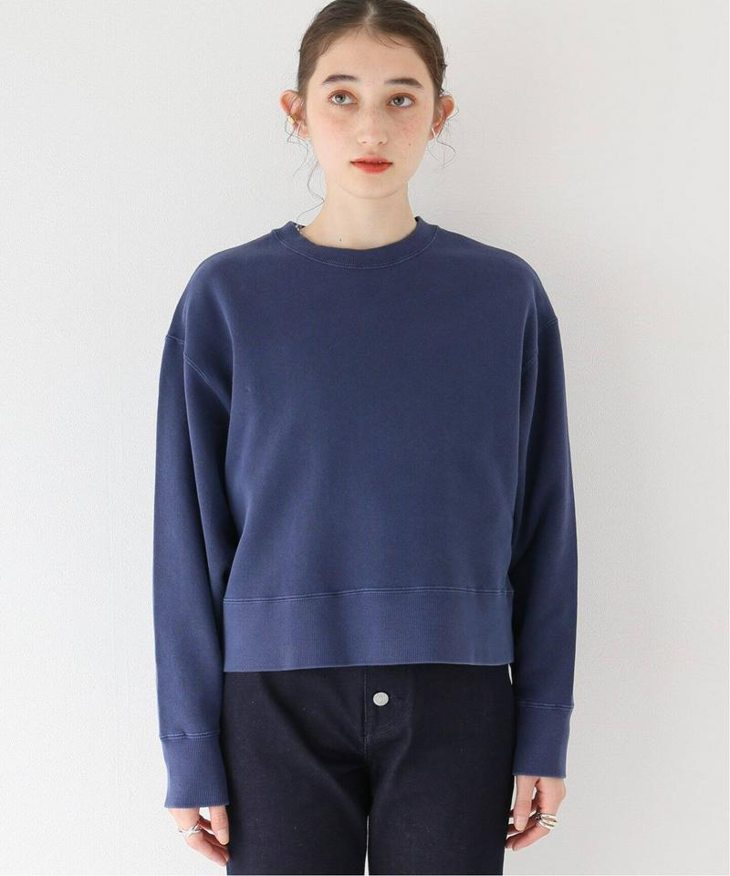 ピグメントクルーネッククロップドプルオーバー◆（JOURNAL STANDARD relume）
