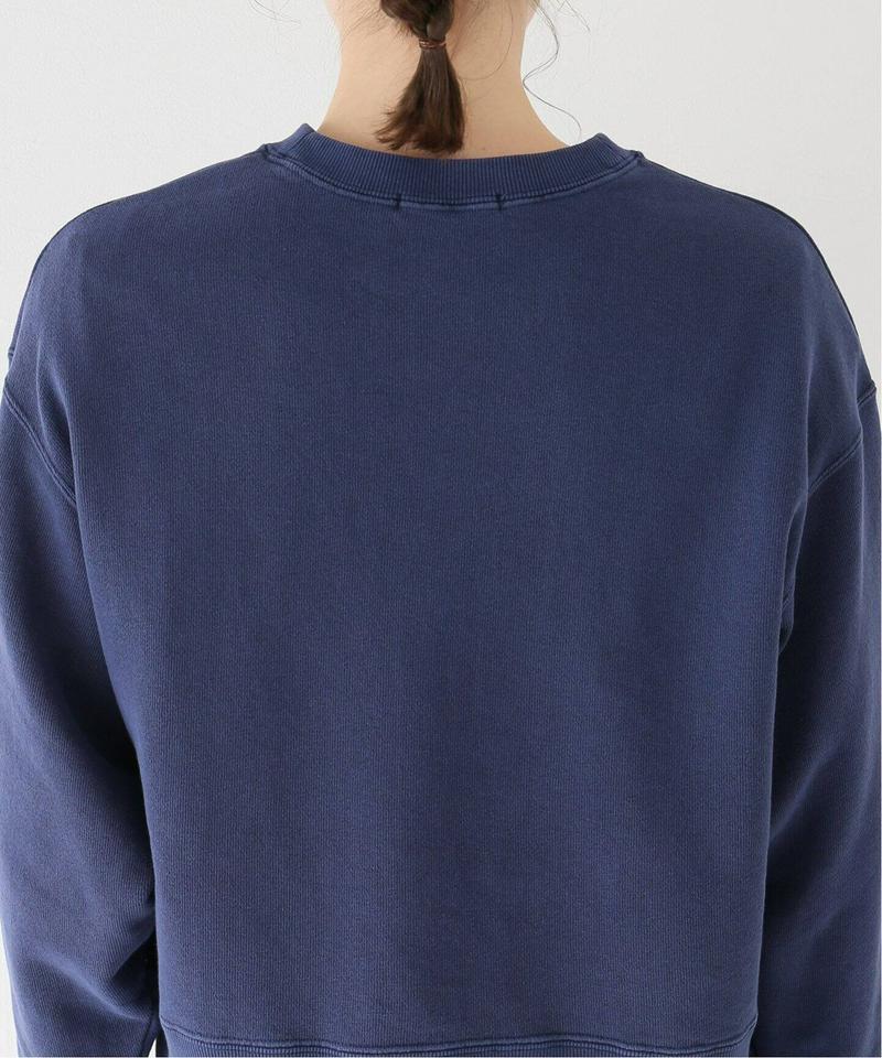 ピグメントクルーネッククロップドプルオーバー◆（JOURNAL STANDARD relume）