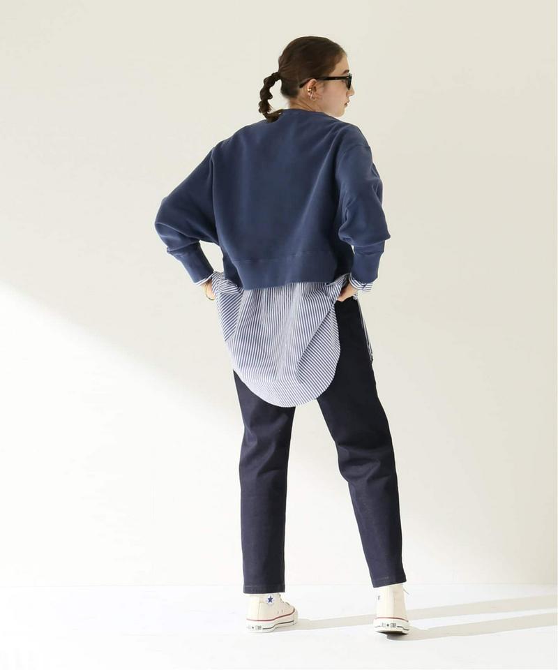 ピグメントクルーネッククロップドプルオーバー◆（JOURNAL STANDARD relume）