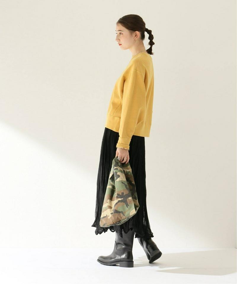 ピグメントクルーネッククロップドプルオーバー◆（JOURNAL STANDARD relume）