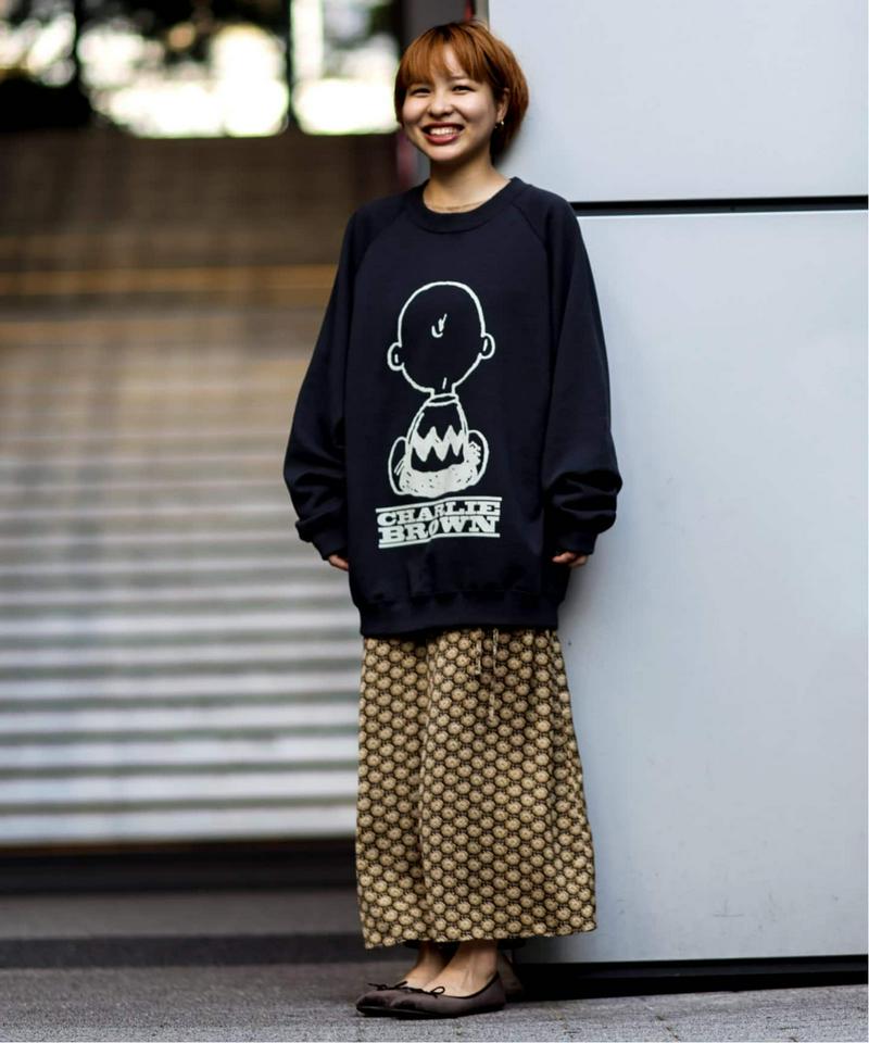《追加予約》【PEANUTS×SPORTS WEAR by relume】SPECIAL CHARLIE BROWN スウェット（JOURNAL STANDARD relume）