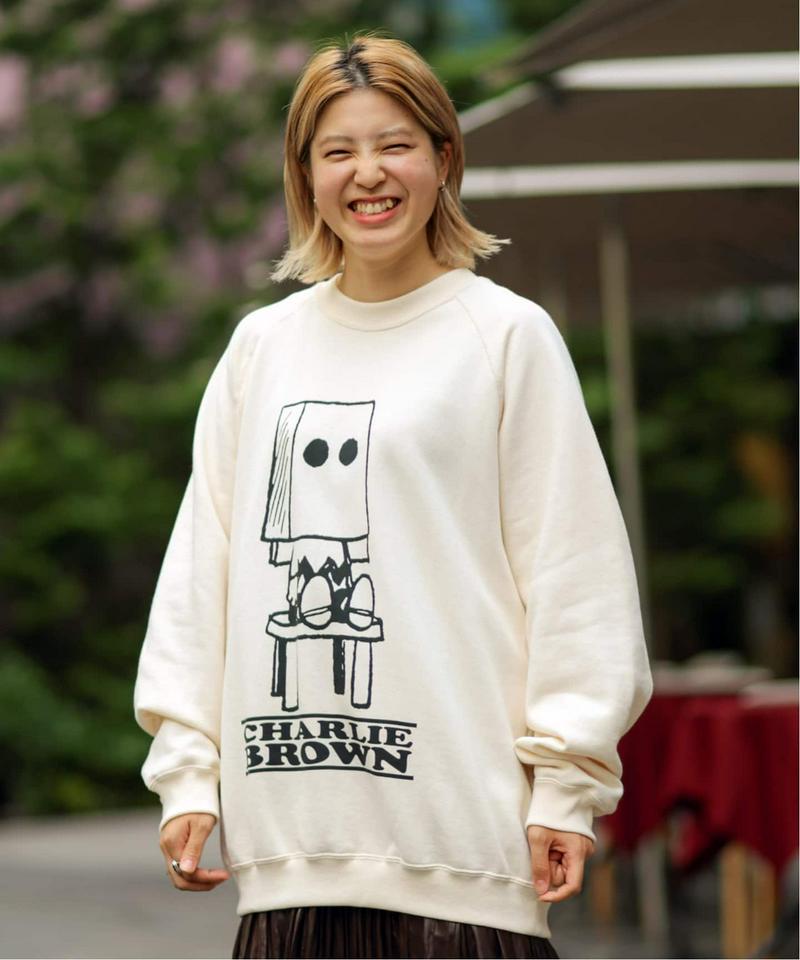 《追加予約》【PEANUTS×SPORTS WEAR by relume】SPECIAL CHARLIE BROWN スウェット（JOURNAL STANDARD relume）