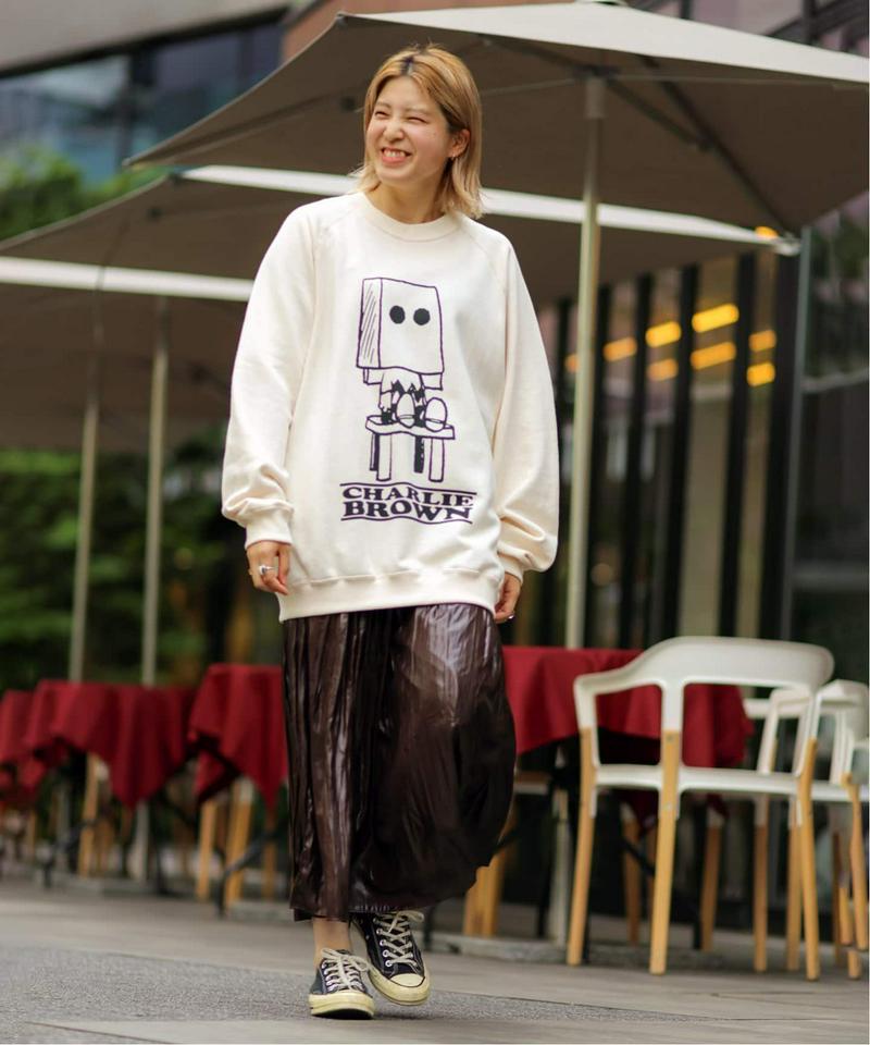 《追加予約》【PEANUTS×SPORTS WEAR by relume】SPECIAL CHARLIE BROWN スウェット（JOURNAL STANDARD relume）