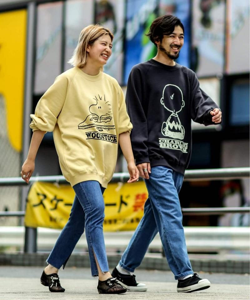 《追加予約》【PEANUTS×SPORTS WEAR by relume】SPECIAL CHARLIE BROWN スウェット（JOURNAL STANDARD relume）