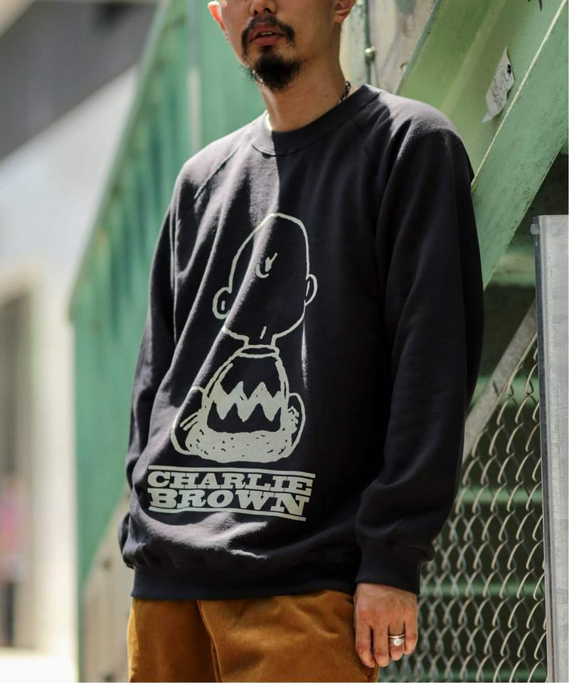 《追加予約》【PEANUTS×SPORTS WEAR by relume】SPECIAL CHARLIE BROWN スウェット（JOURNAL STANDARD relume）