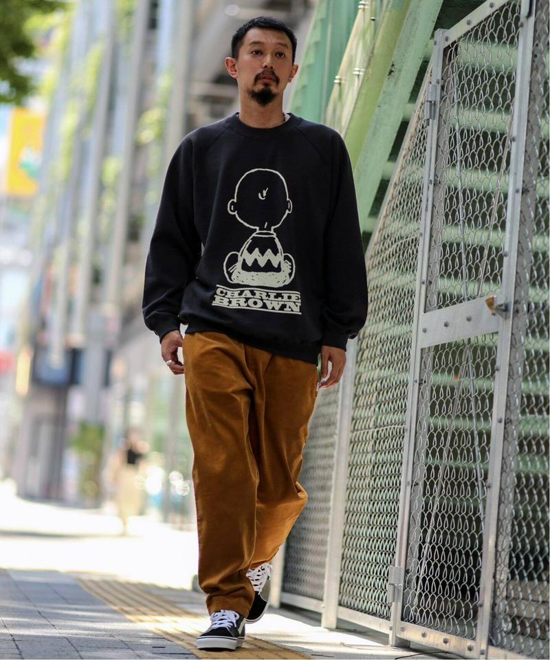 《追加予約》【PEANUTS×SPORTS WEAR by relume】SPECIAL CHARLIE BROWN スウェット（JOURNAL STANDARD relume）