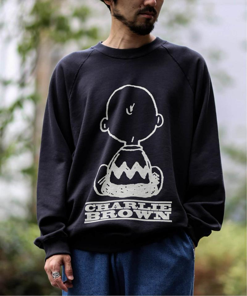 《追加予約》【PEANUTS×SPORTS WEAR by relume】SPECIAL CHARLIE BROWN スウェット（JOURNAL STANDARD relume）