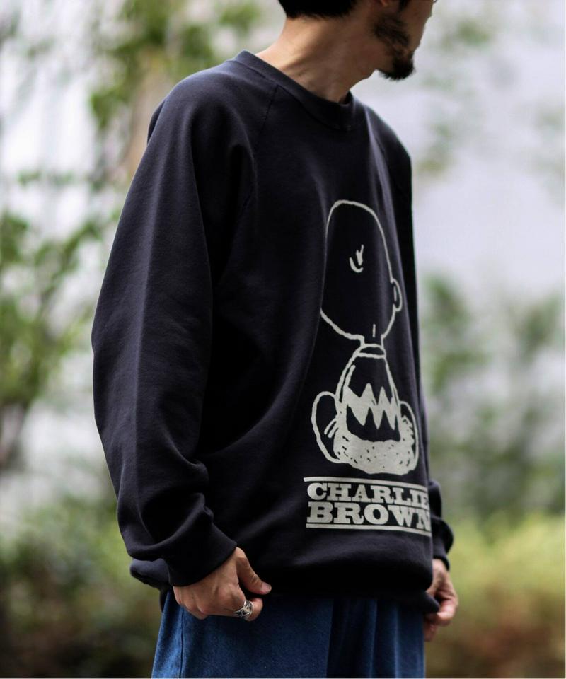 《追加予約》【PEANUTS×SPORTS WEAR by relume】SPECIAL CHARLIE BROWN スウェット（JOURNAL STANDARD relume）