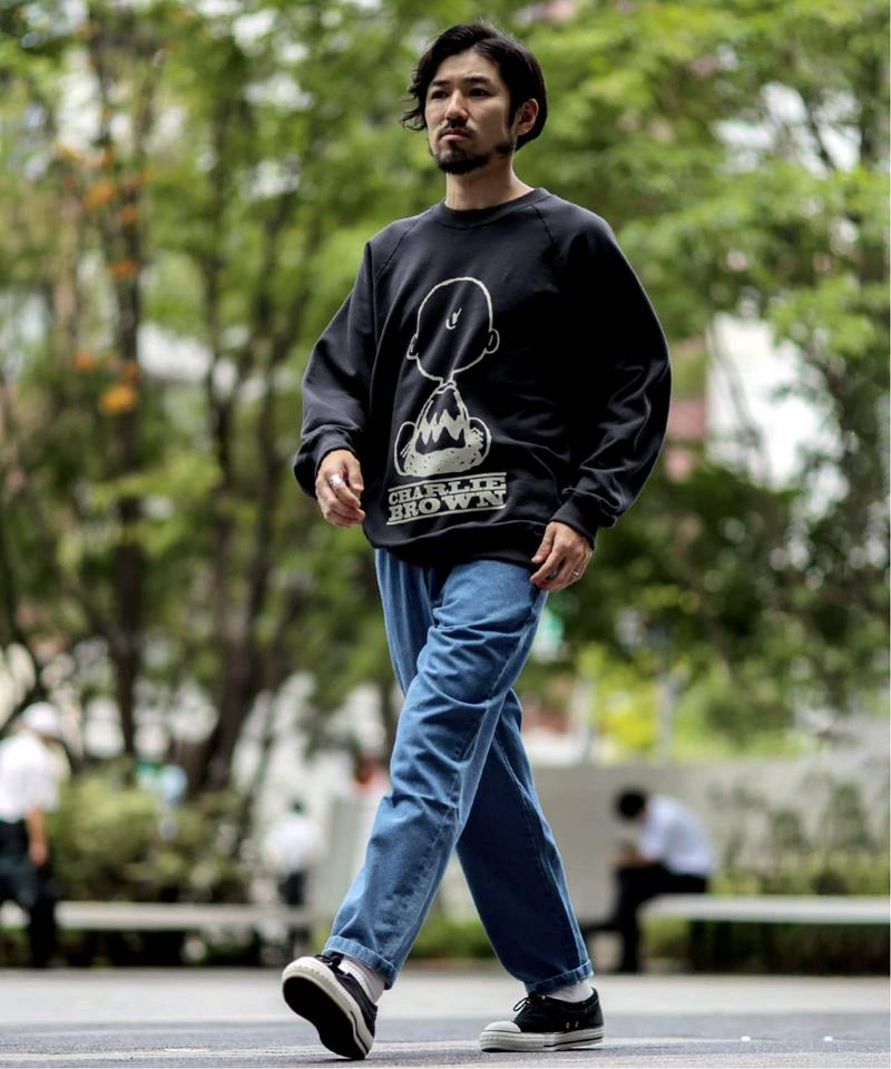 《追加予約》【PEANUTS×SPORTS WEAR by relume】SPECIAL CHARLIE BROWN スウェット（JOURNAL STANDARD relume）