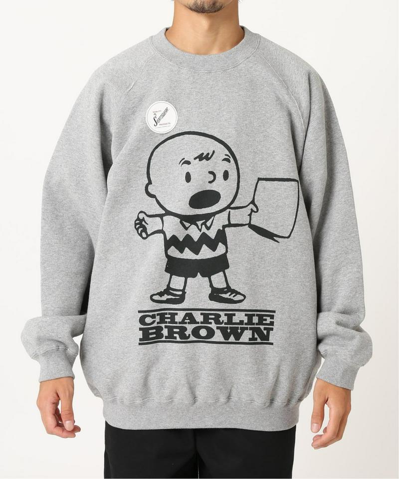 《追加予約》【PEANUTS×SPORTS WEAR by relume】SPECIAL CHARLIE BROWN スウェット（JOURNAL STANDARD relume）