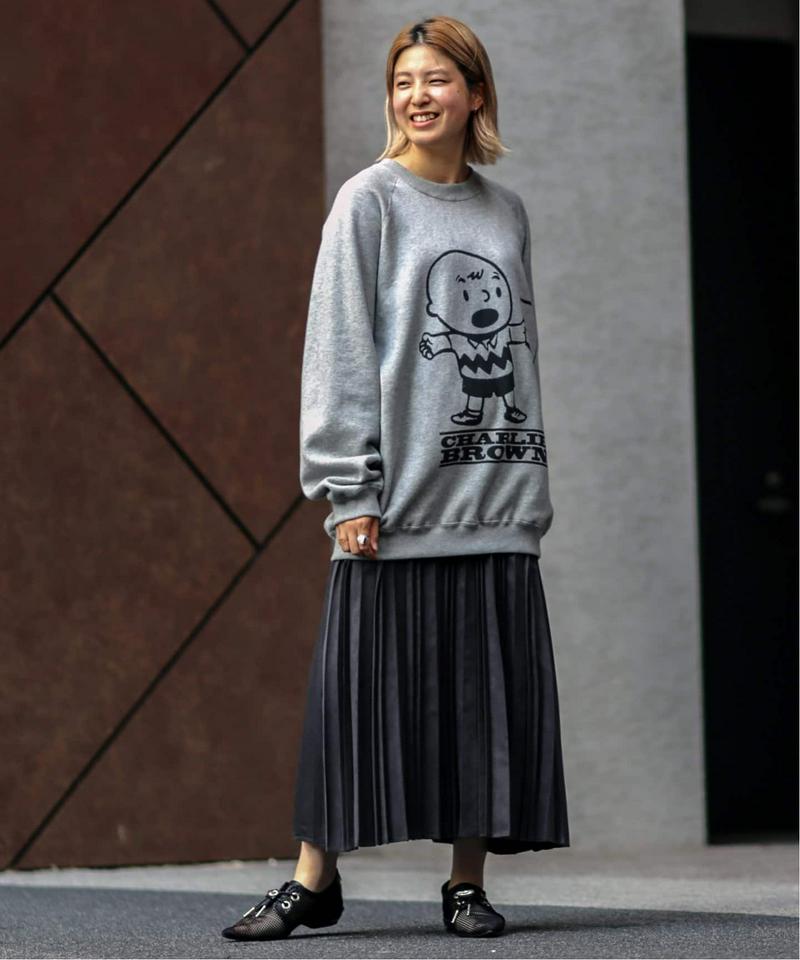 《追加予約》【PEANUTS×SPORTS WEAR by relume】SPECIAL CHARLIE BROWN スウェット（JOURNAL STANDARD relume）