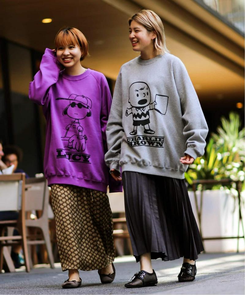《追加予約》【PEANUTS×SPORTS WEAR by relume】SPECIAL CHARLIE BROWN スウェット（JOURNAL STANDARD relume）